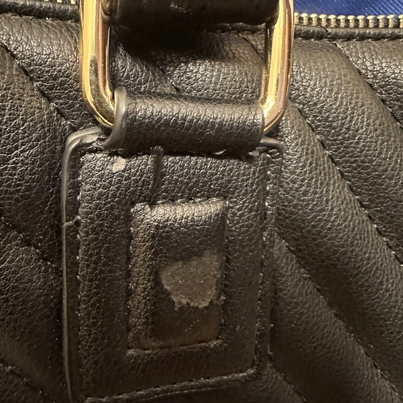 Minkeeblue Ella Tote NWT  Black Vegan Leather - discontinued hard to find design - Picture 15 of 16